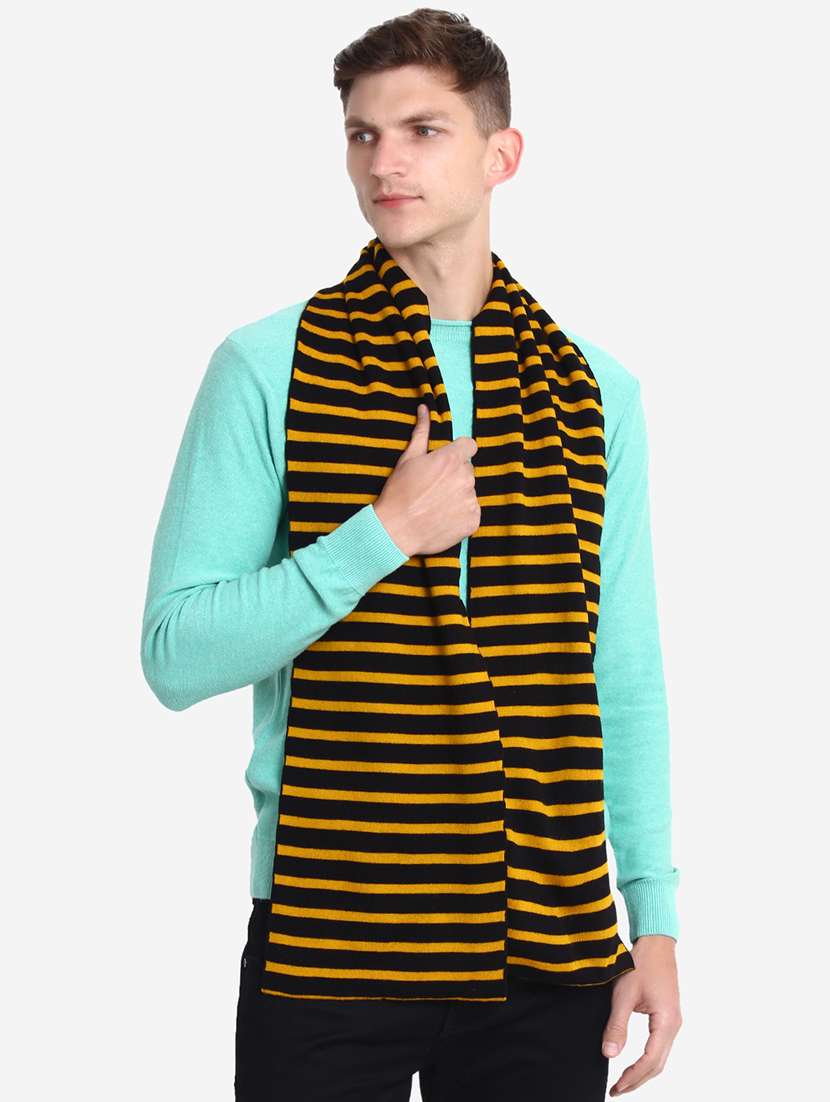 stylish winter knit muffler for men