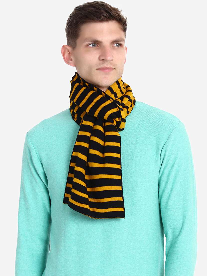 stylish winter knit muffler for men - 21662226 -  Standard Image - 3