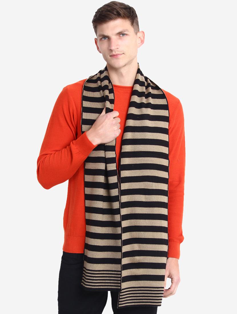 stylish winter knit muffler for men
