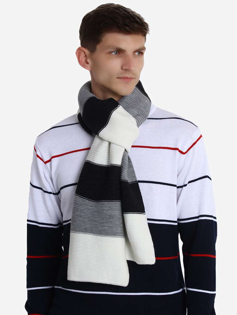 stylish winter knit muffler for men - 21662230 -  Standard Image - 3