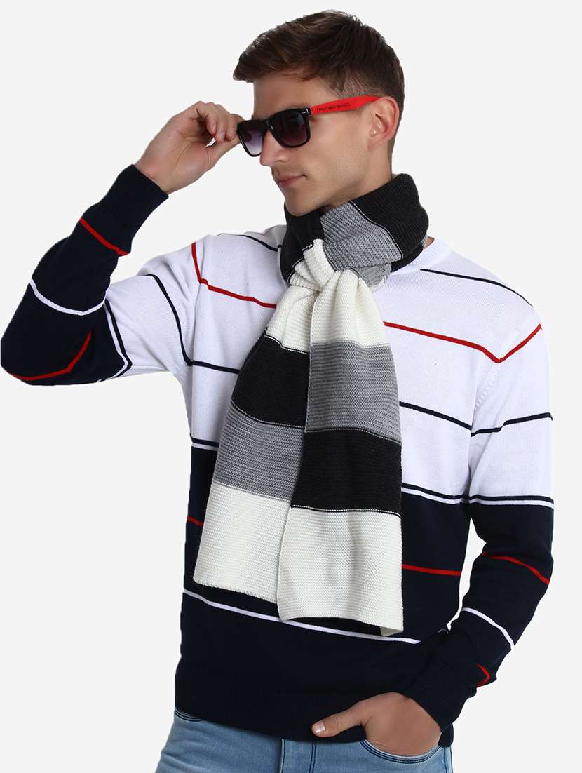 stylish winter knit muffler for men - 21662230 -  Standard Image - 5