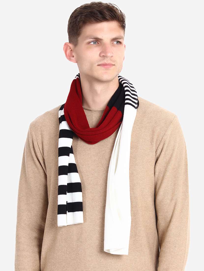 stylish winter knit muffler for men - 21662231 -  Standard Image - 3