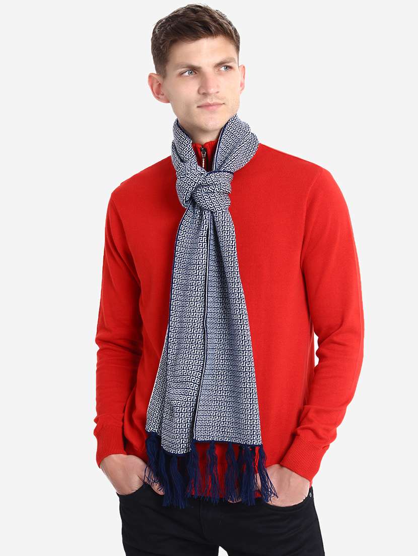 stylish winter knit muffler for men - 21662233 -  Standard Image - 3