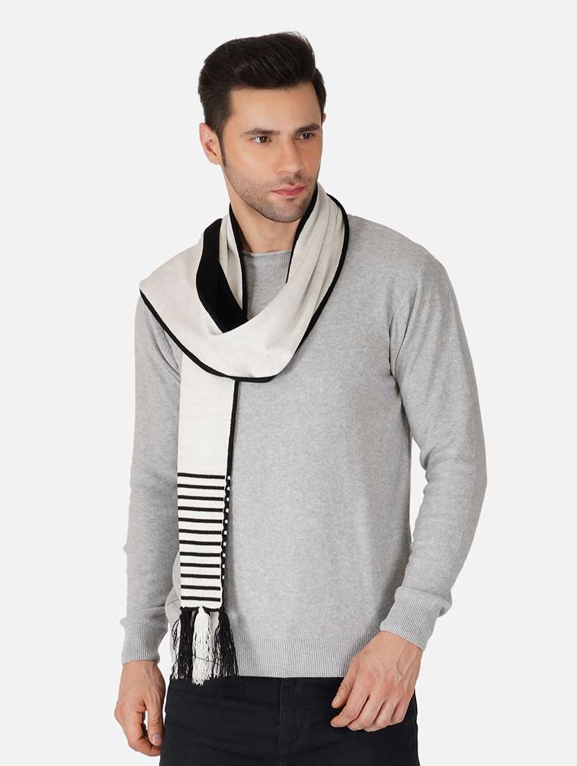 stylish winter knit muffler for men - 21662234 - Standard Image - 3