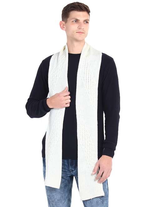 stylish winter knit muffler for men - 21662236 -  Standard Image - 0