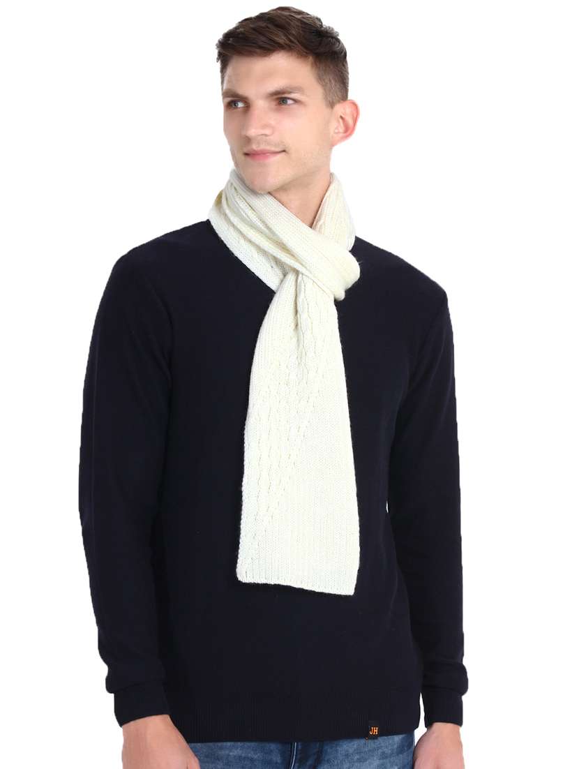 stylish winter knit muffler for men - 21662236 -  Standard Image - 3