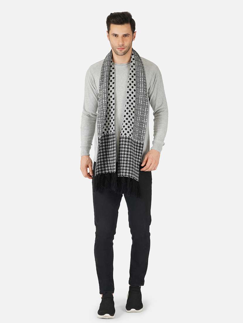 stylish winter knit muffler for men - 21662239 -  Standard Image - 5