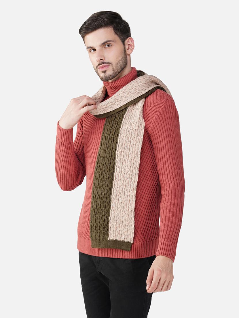 stylish winter knit muffler for men - 21662246 - Zoom Image - 0