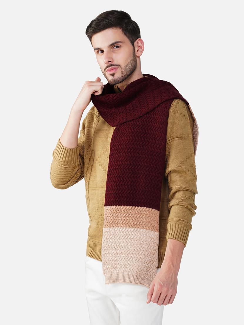 stylish winter knit muffler for men - 21662250 - Zoom Image - 0