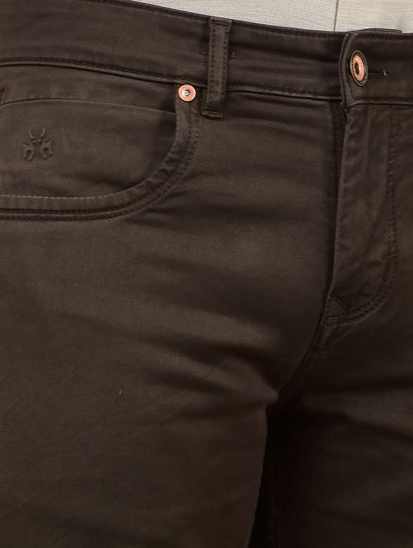 men solid mid rise slim fit jean - 21662416 -  Standard Image - 5