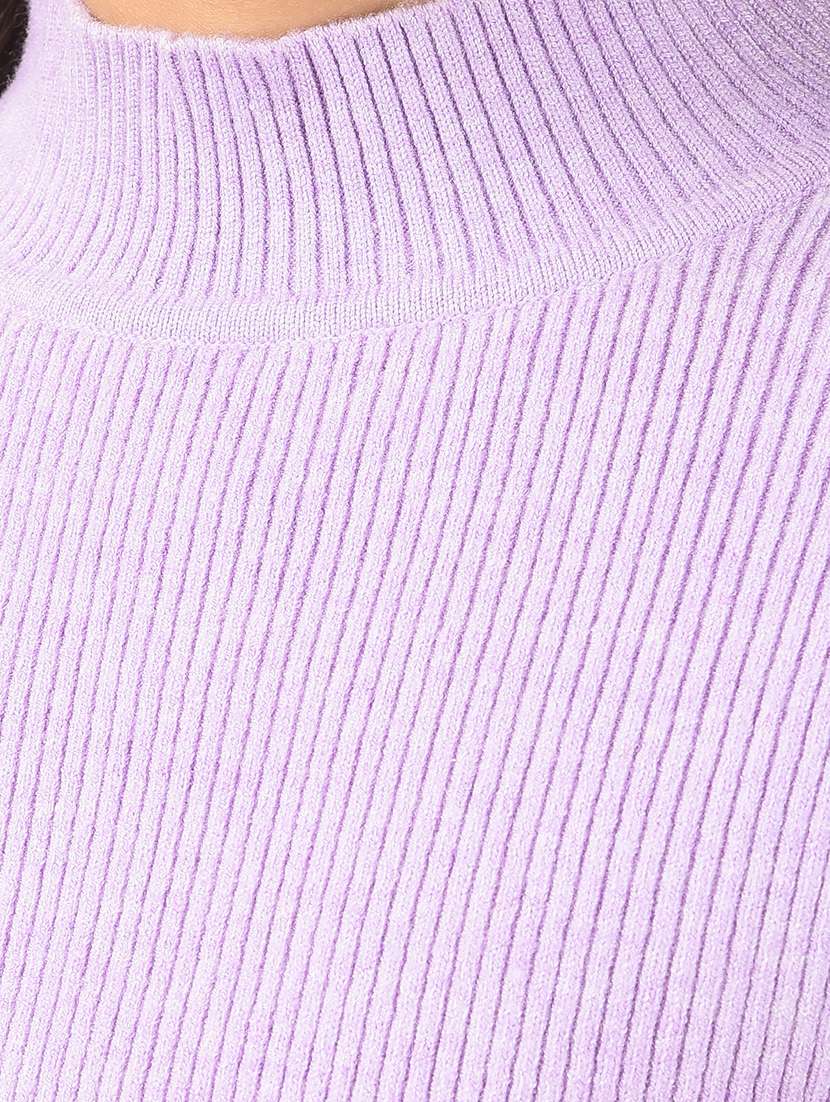 girls solid long sleeves sweater - 21662450 -  Standard Image - 5