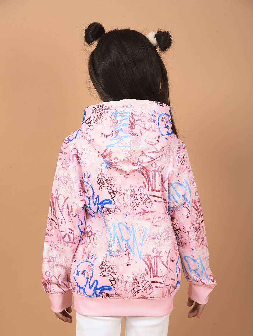 girls all over print long sleeves sweatshirt - 21662460 -  Standard Image - 3