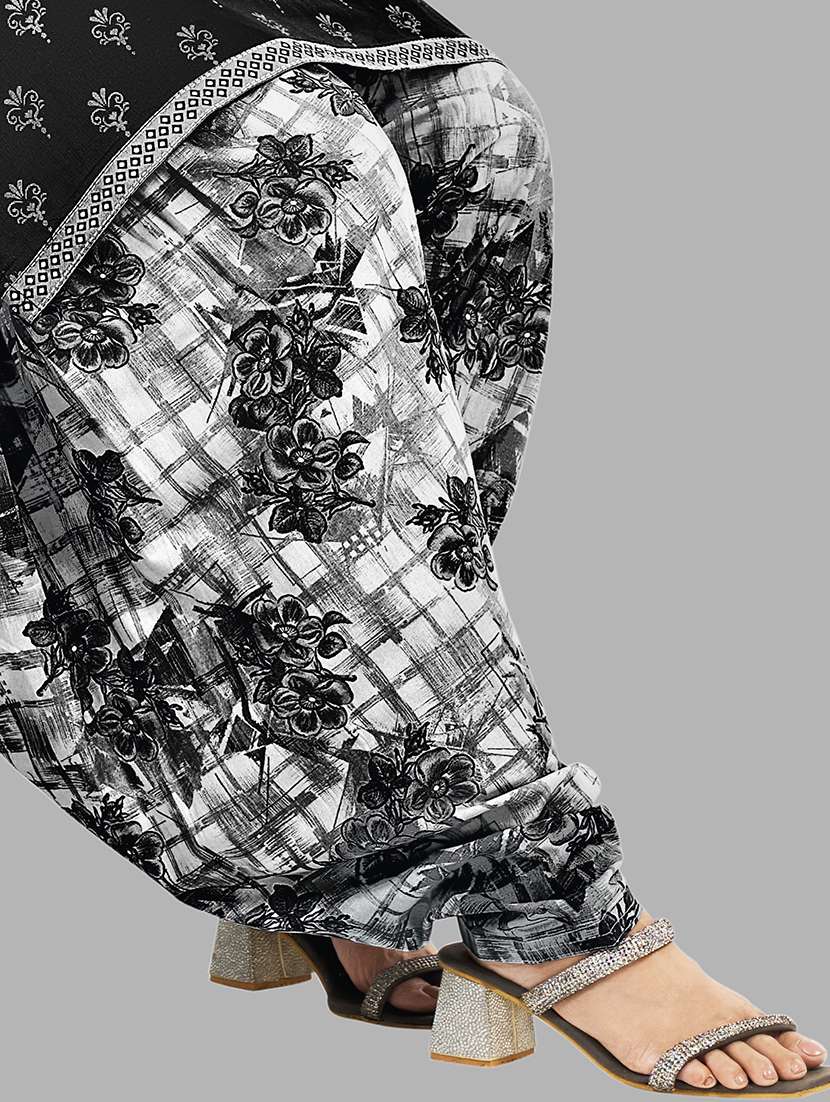 women printed 3-piece unstitched dress material  - 21662630 -  Standard Image - 3