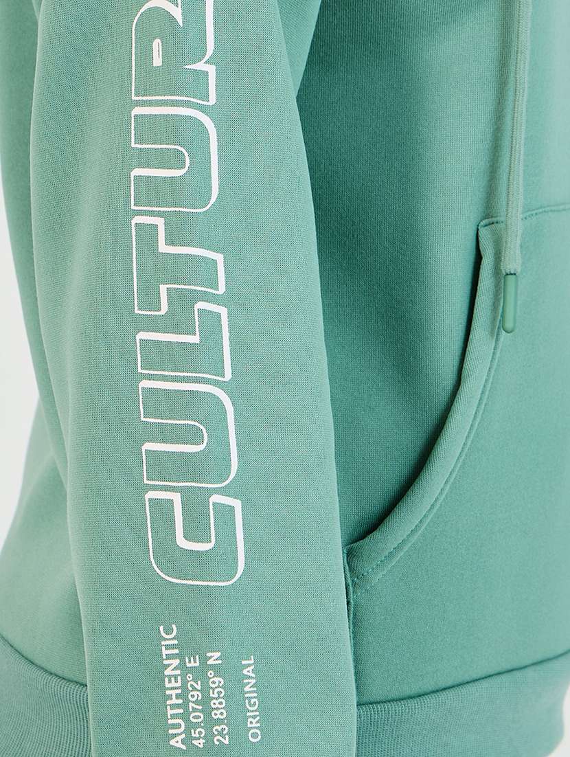 women printed hooded oversized sweatshirt - 21662650 -  Standard Image - 5