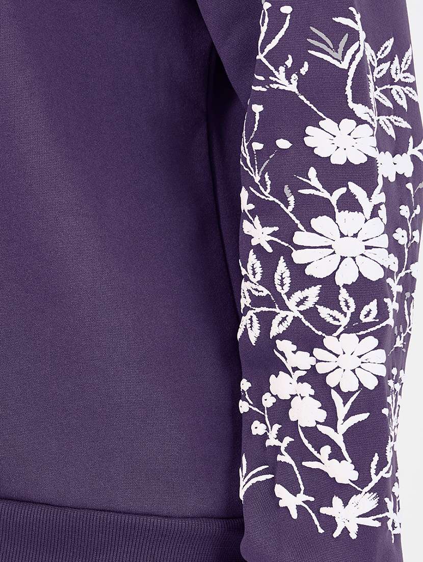 women printed hooded oversized sweatshirt - 21662652 -  Standard Image - 3