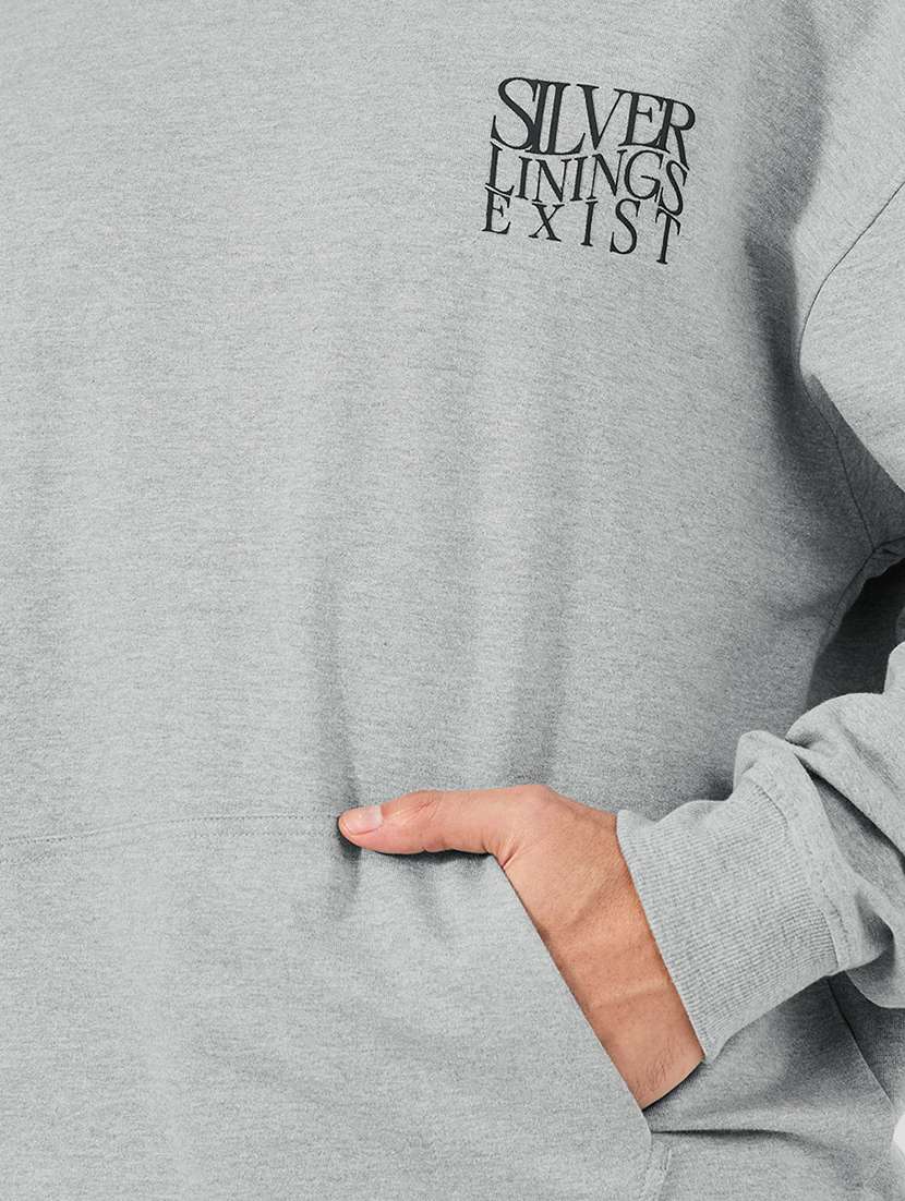 men long sleeves placement print sweatshirt - 21662668 -  Standard Image - 3