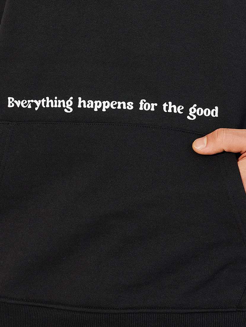 men front print long sleeve sweatshirt - 21662675 -  Standard Image - 3