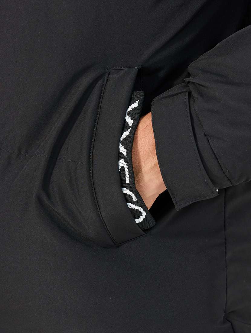 men solid long sleeve quilted jacket - 21662698 -  Standard Image - 5