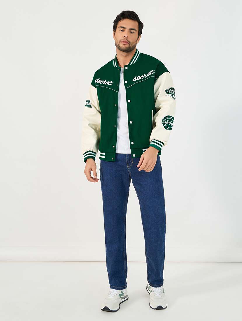 men green long sleeve verasity jacket - 21662708 - Standard Image - 3