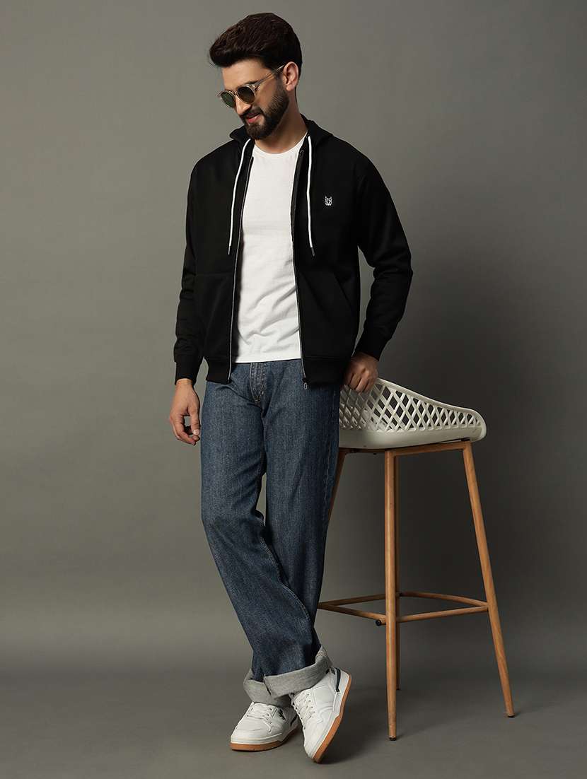 men long sleeves plain sweatshirt - 21662880 -  Standard Image - 3