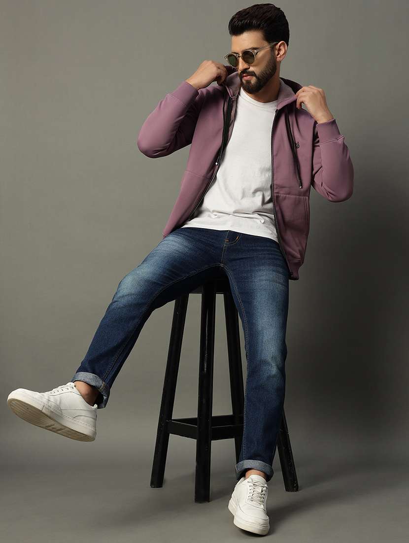 men long sleeve plain sweatshirt - 21662884 -  Standard Image - 3