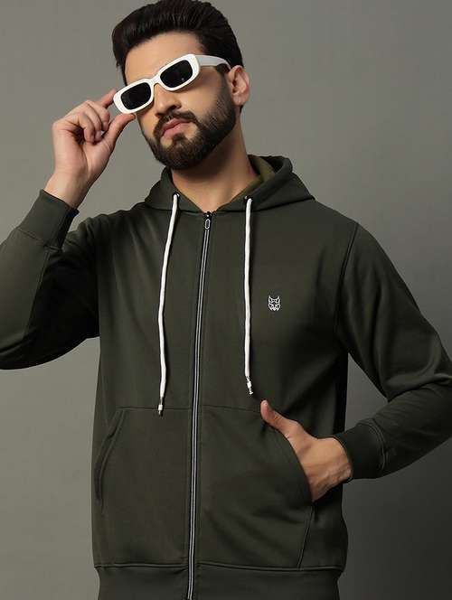 men long sleeve plain sweatshirt - 21662885 -  Standard Image - 0