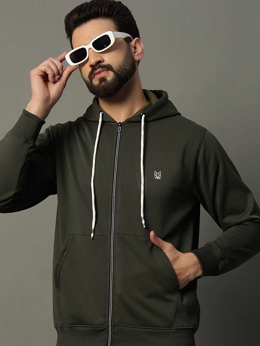 men long sleeve plain sweatshirt