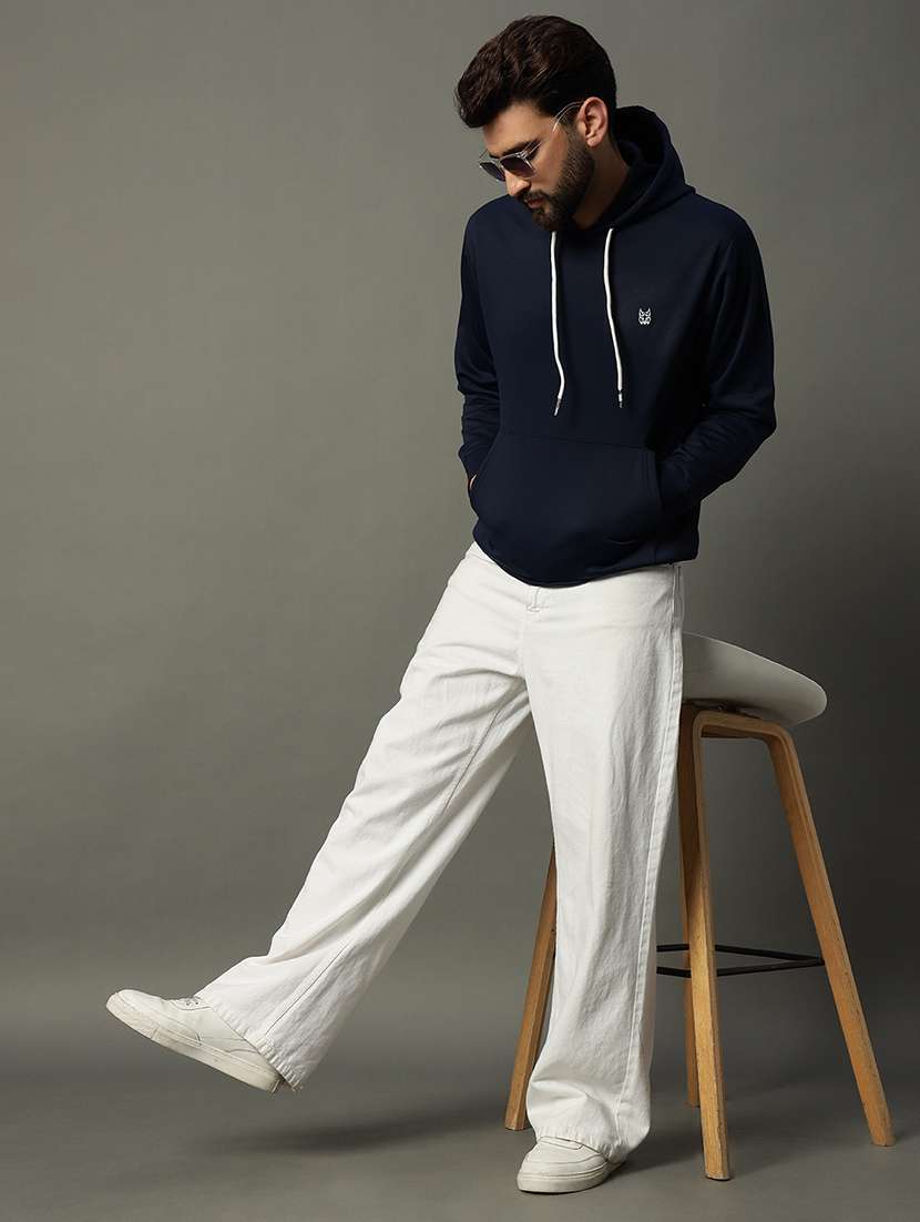 men long sleeve plain sweatshirt - 21662891 -  Standard Image - 3