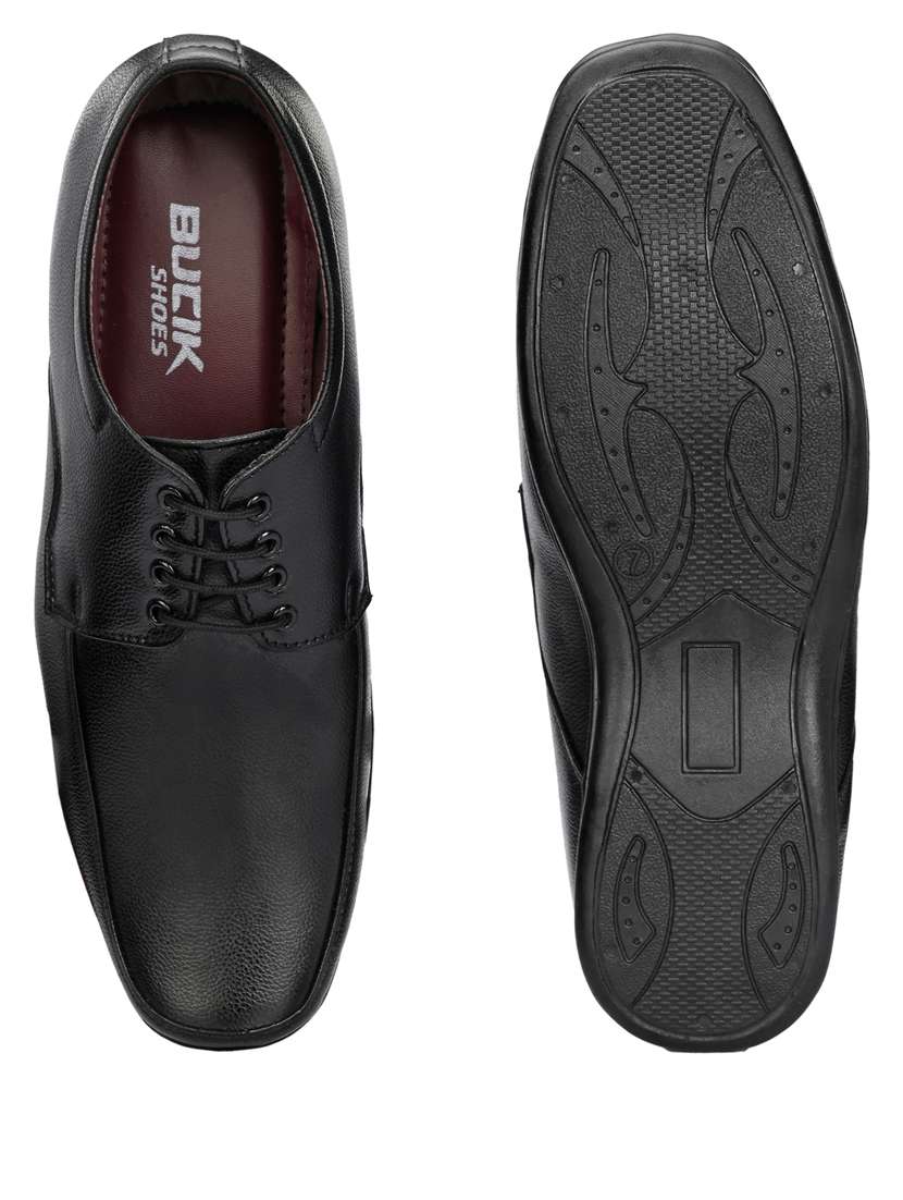 men black lace-up derby - 21662985 -  Standard Image - 5
