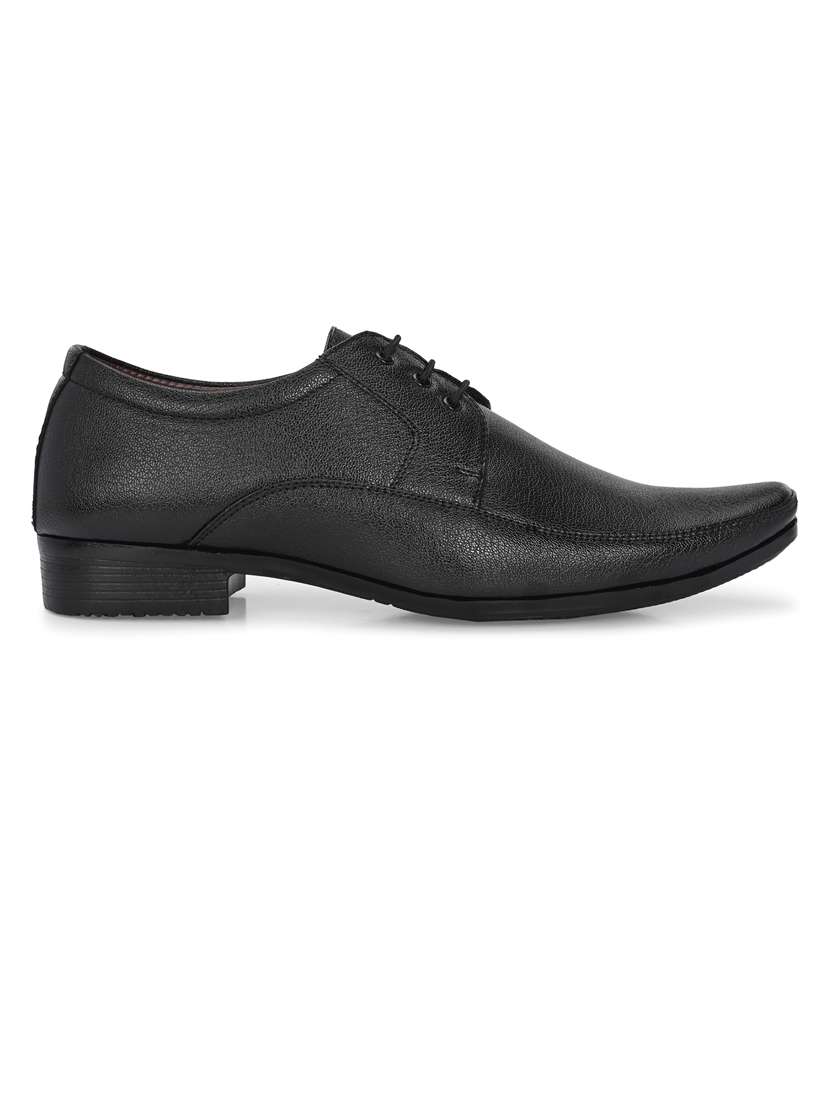men black lace up derby formal shoes - 21662987 -  Standard Image - 3
