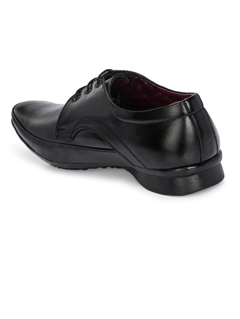 men black lace-up derby - 21662989 -  Standard Image - 3