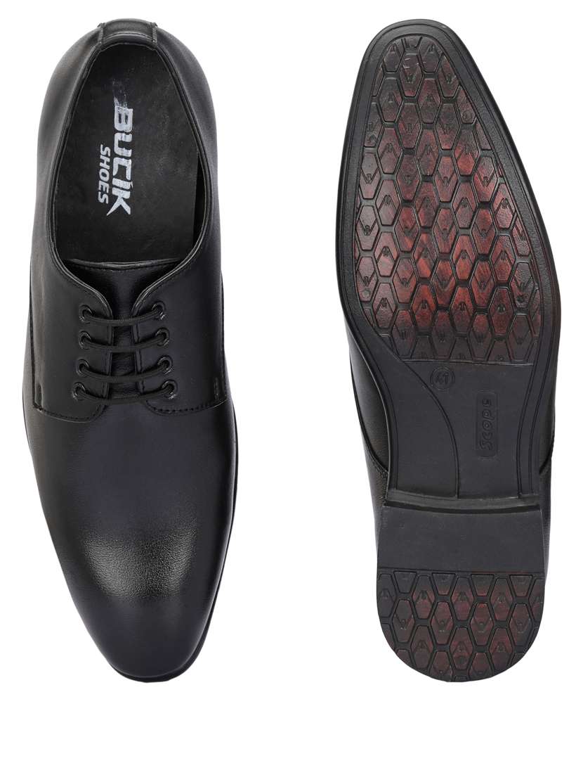 men black lace-up derby - 21662993 -  Standard Image - 5