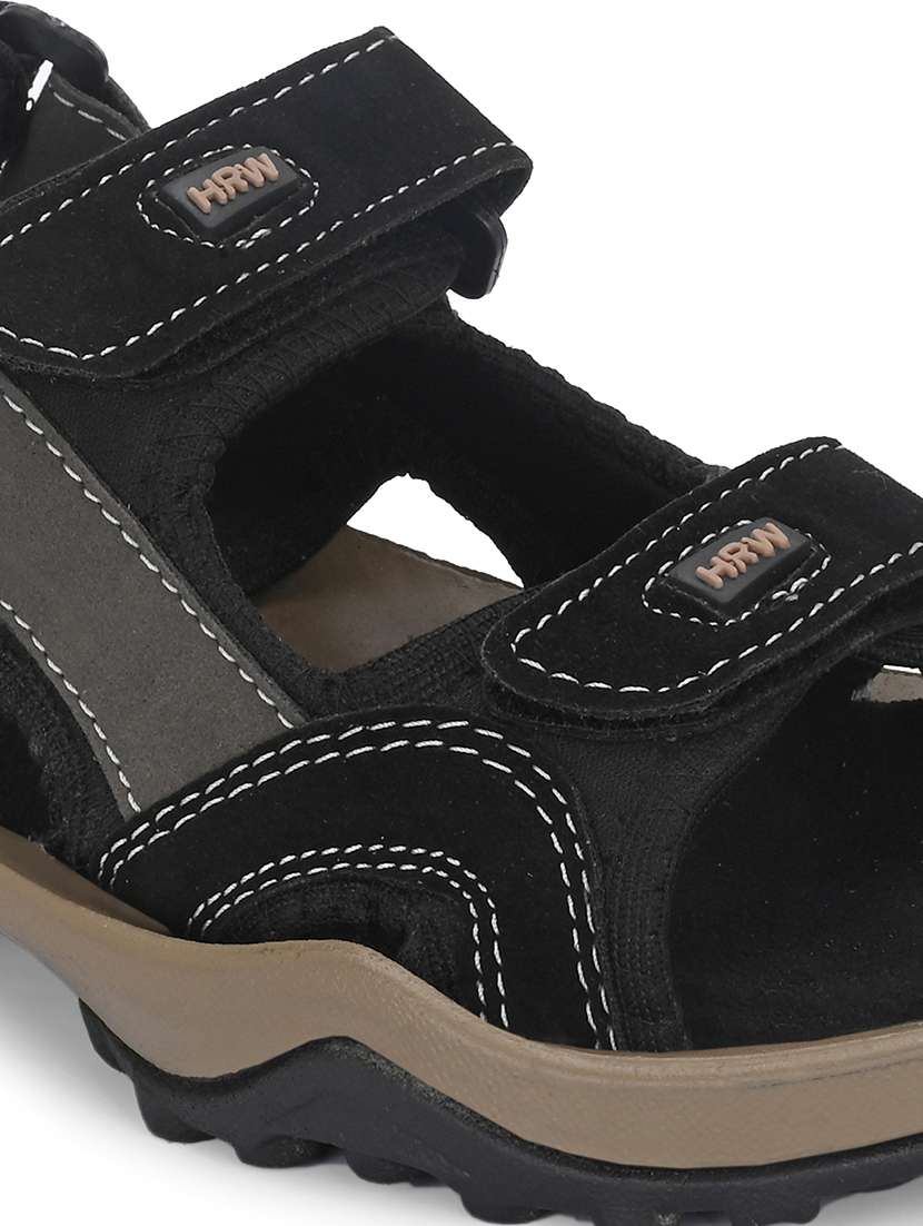 men black slip on floater - 21663009 -  Standard Image - 3