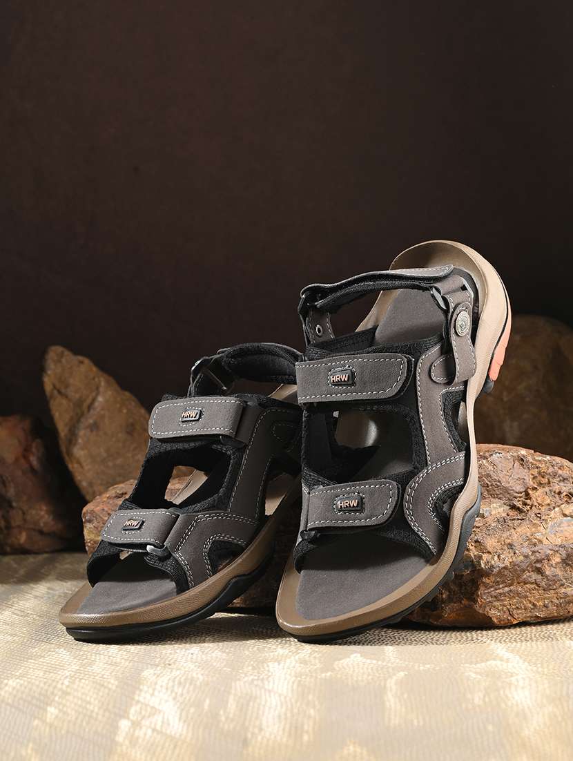 men grey slip on floater