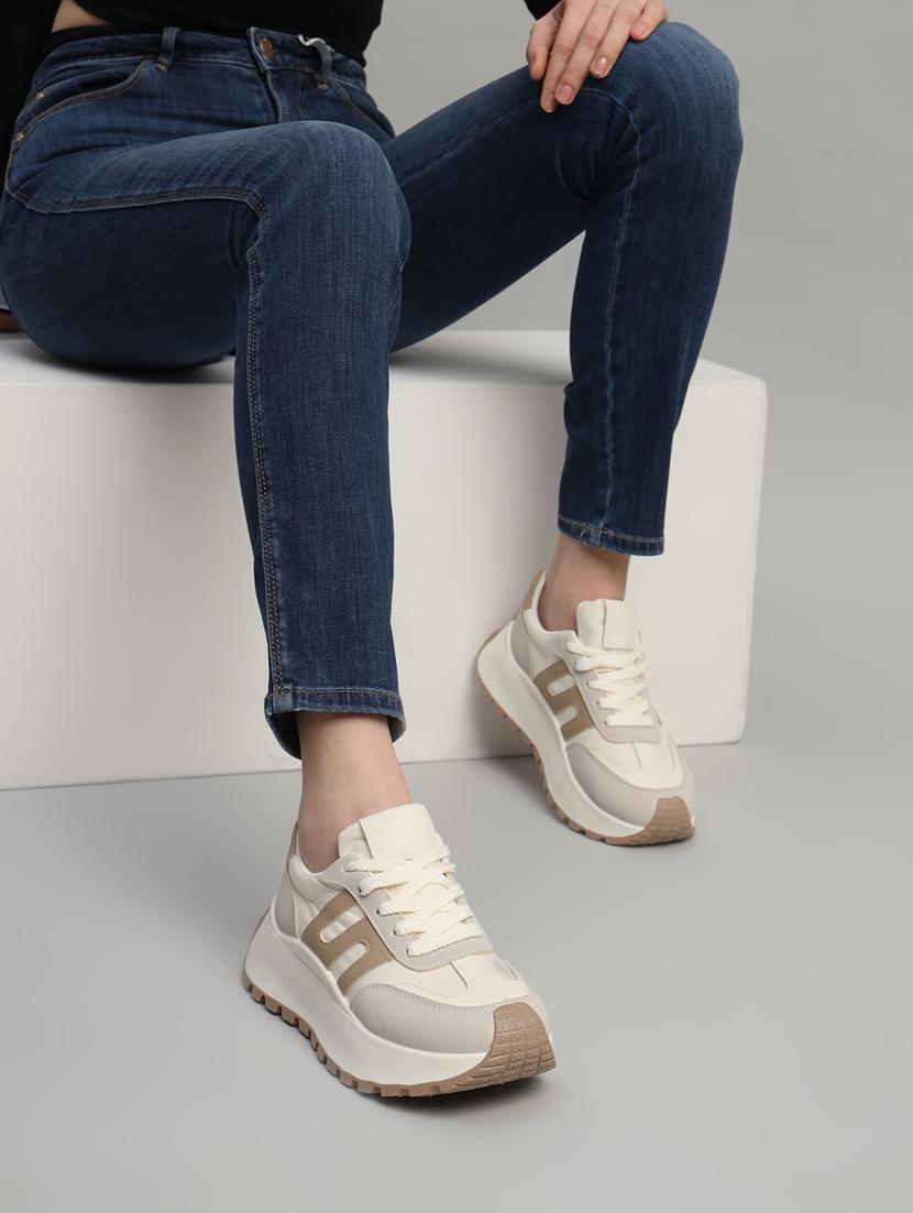 women lace-up sneakers - 21663413 -  Zoom Image - 0