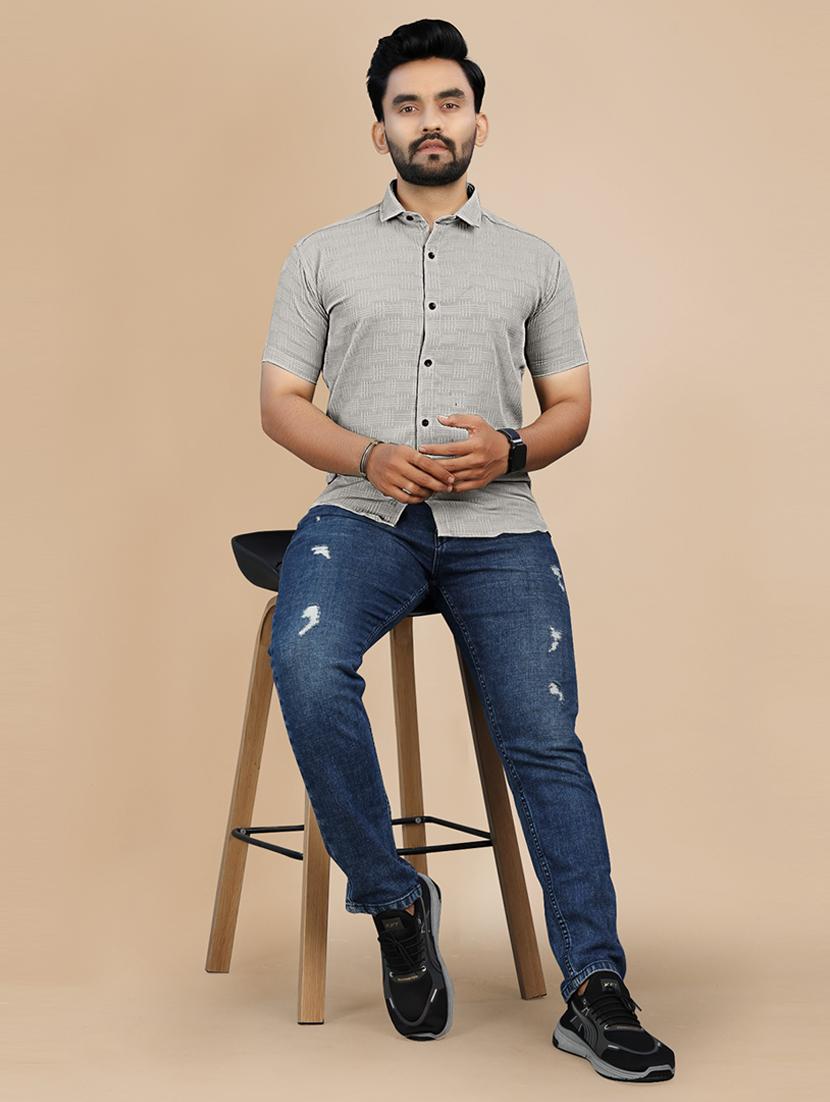 men pack of 2 printed casual shirts - 21663554 - Standard Image - 3