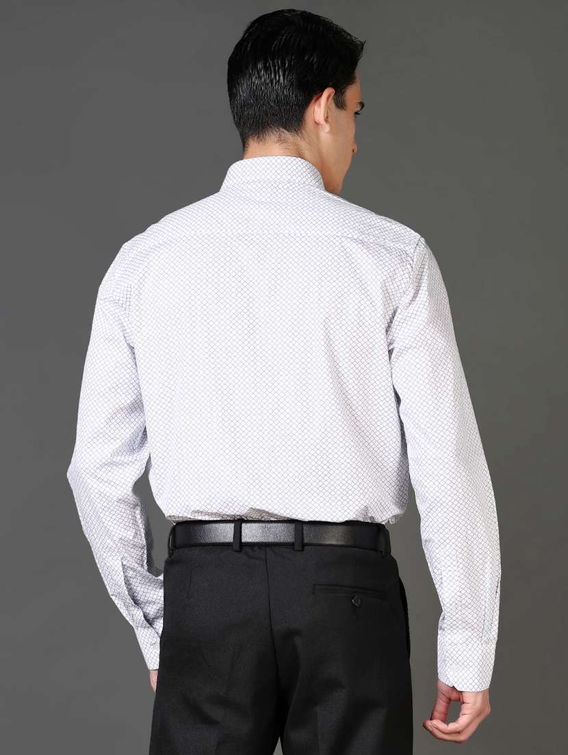 men solid long sleeve formal shirt - 21663731 -  Standard Image - 3