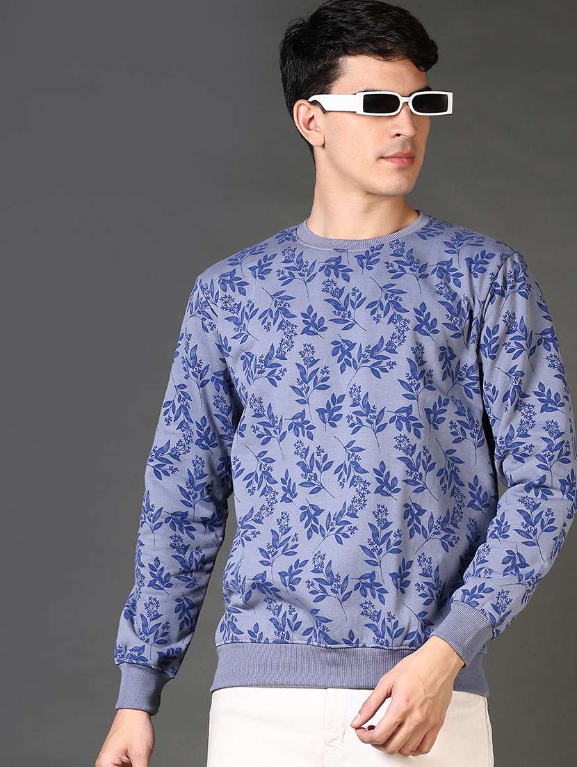 men all over print long sleeve sweatshirt