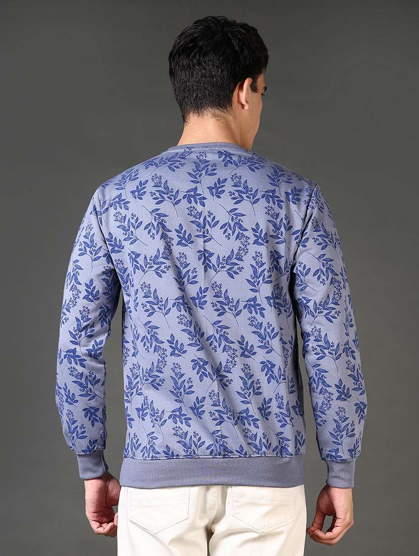 men all over print long sleeve sweatshirt - 21663747 -  Standard Image - 3