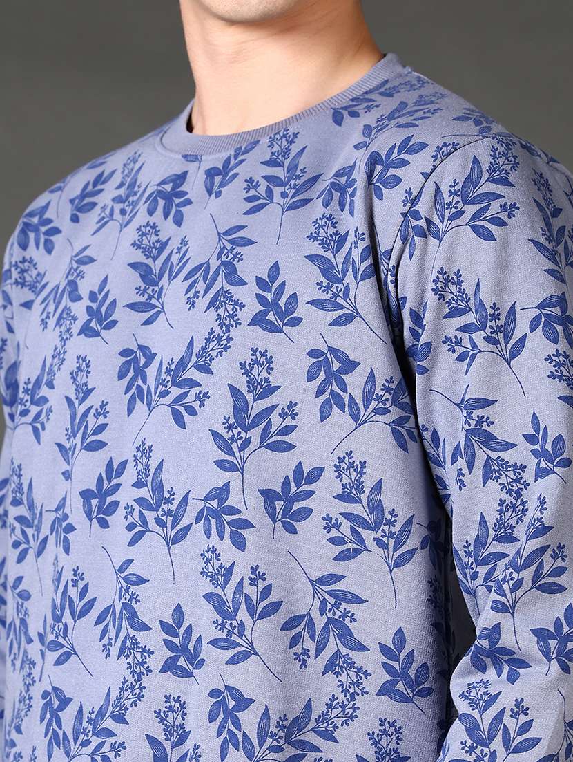 men all over print long sleeve sweatshirt - 21663747 -  Standard Image - 5