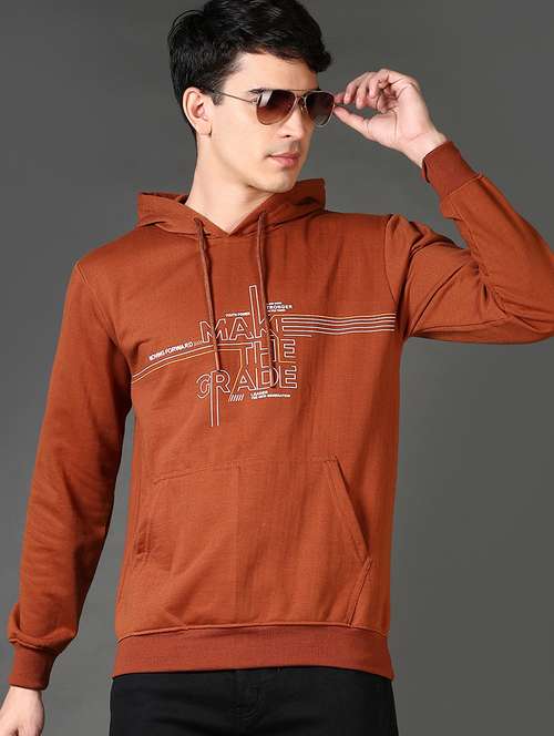 men chest print long sleeve sweatshirt - 21663796 -  Standard Image - 0