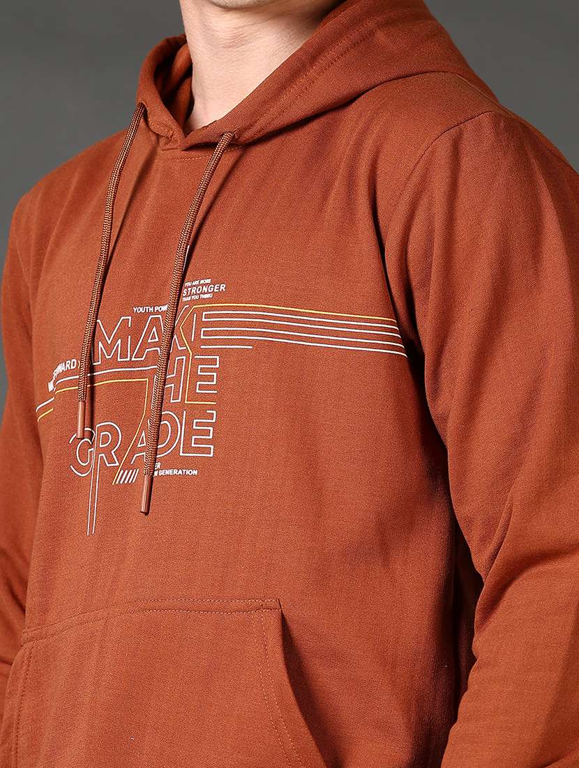 men chest print long sleeve sweatshirt - 21663796 -  Standard Image - 5