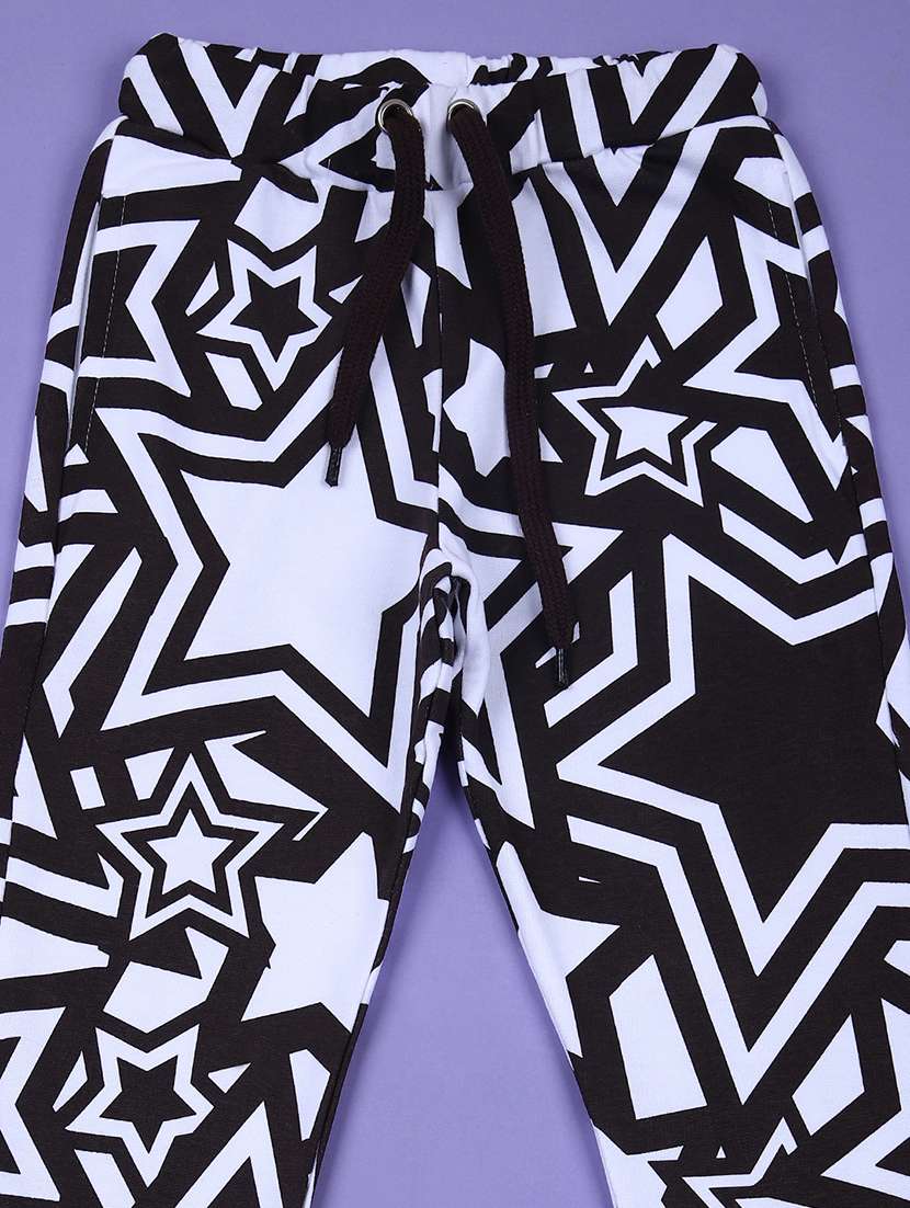 boys printed long sleeve hooded full length sets - 21663800 -  Standard Image - 3