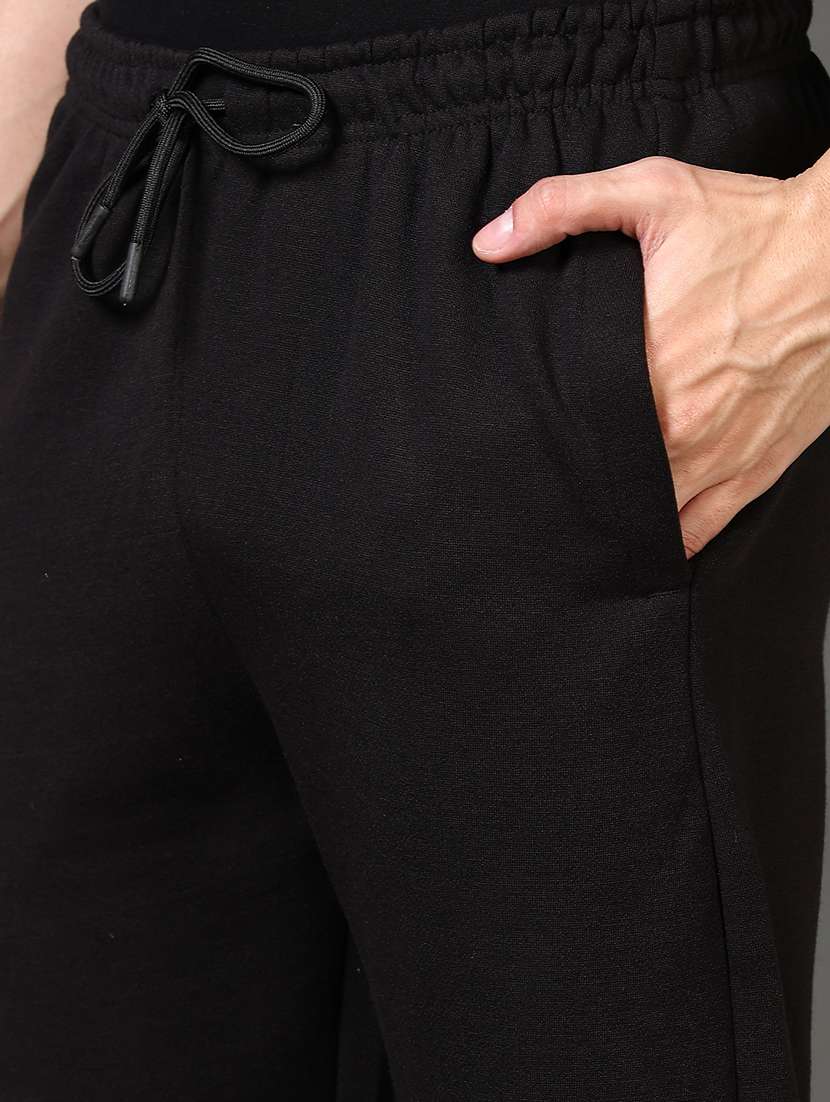 men solid long sleeve full length track suit - 21663858 -  Standard Image - 5