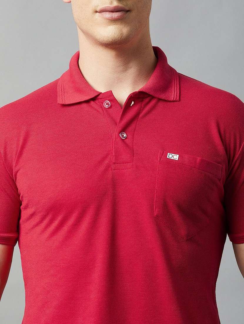 men short sleeves plain polo t-shirt - 21664136 -  Standard Image - 3