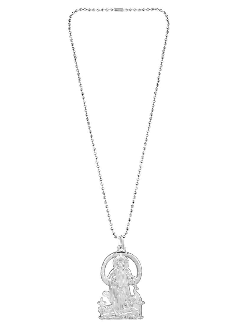 men sacred idol pendant with chain - 21664872 -  Standard Image - 3