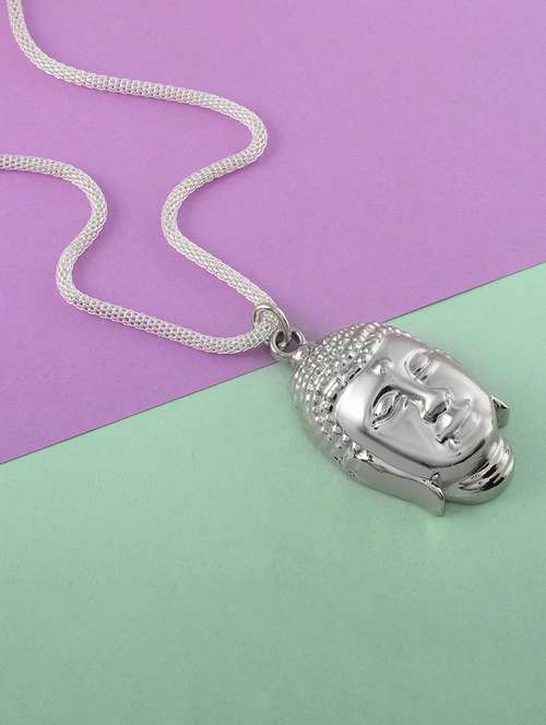 men sacred idol pendant with chain - 21664881 -  Standard Image - 0