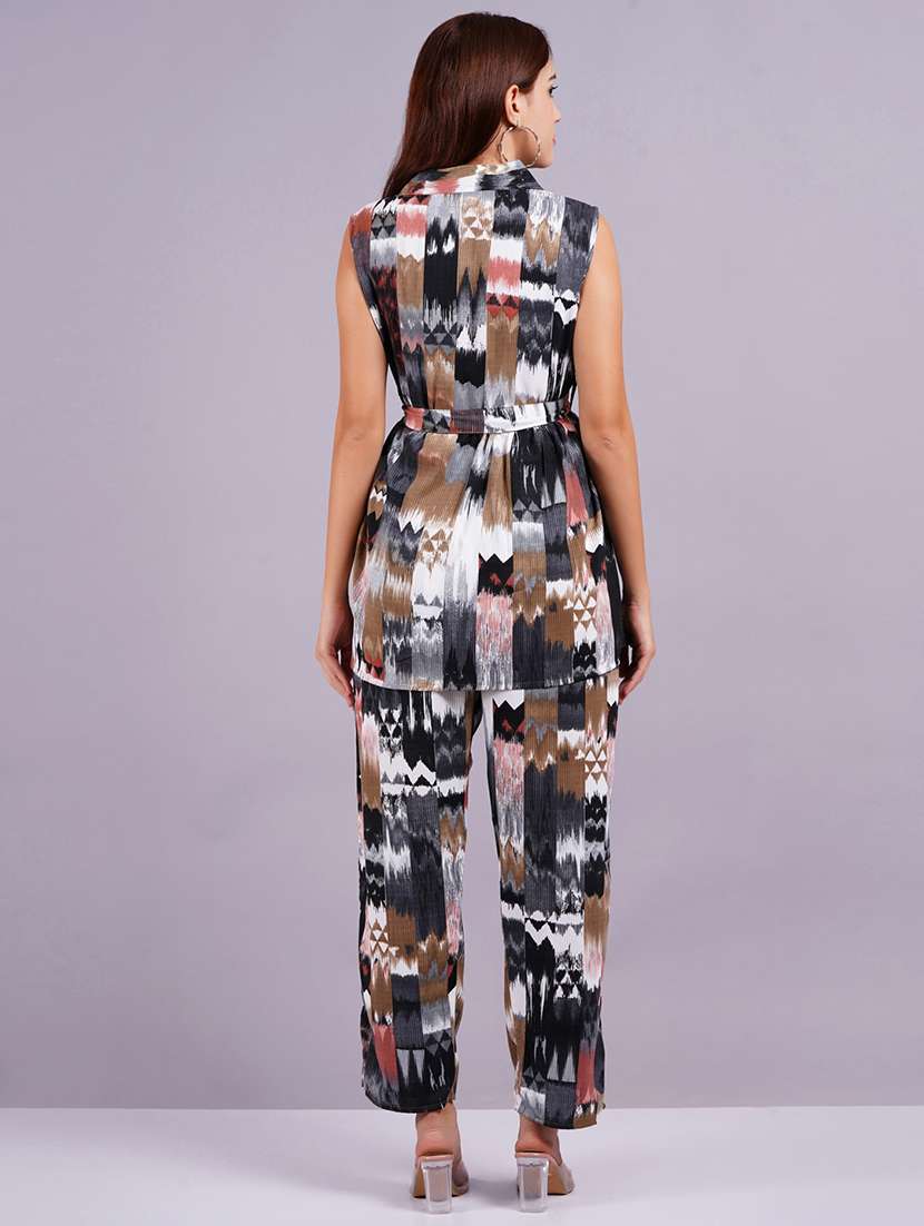 women black top and trouser set co-ords - 21664929 -  Standard Image - 3