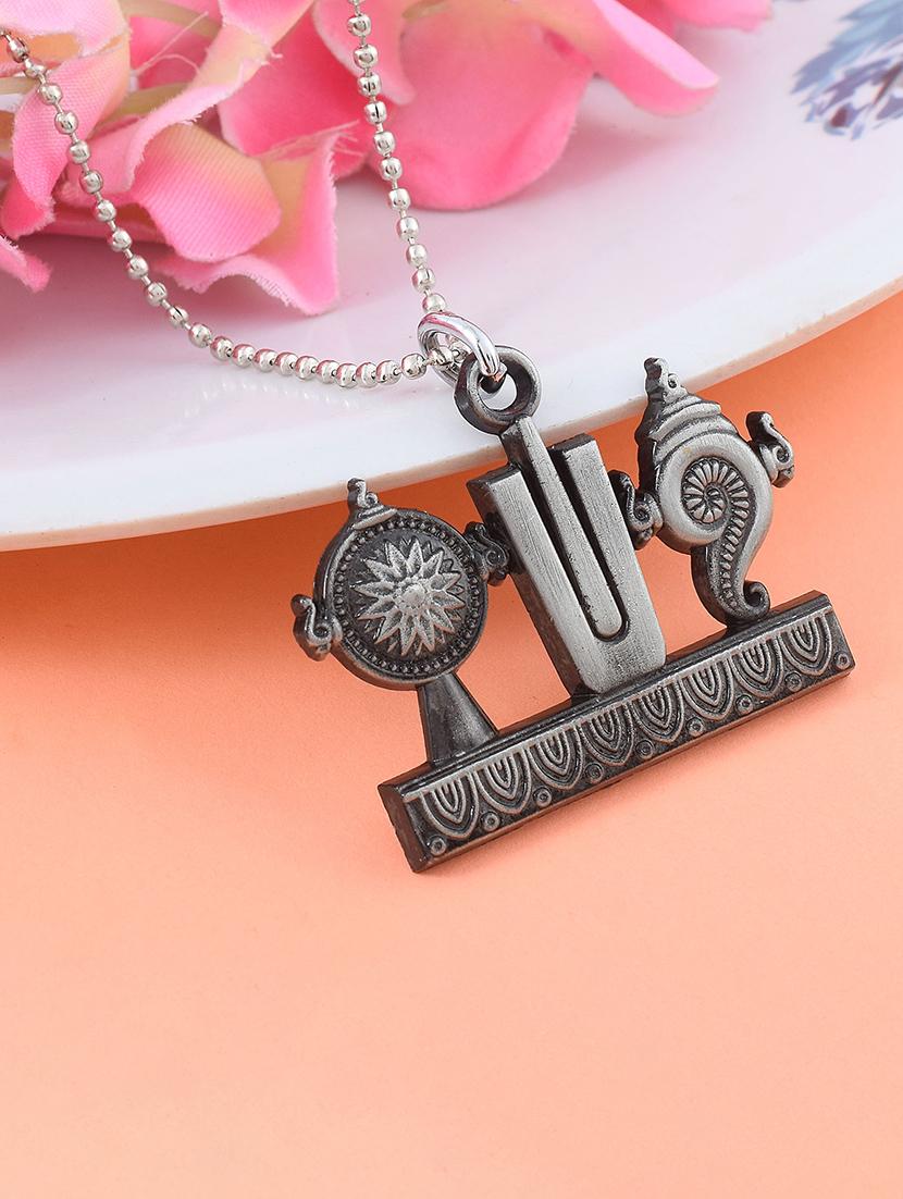men sacred religious pendant with chain - 21664959 -  Zoom Image - 0