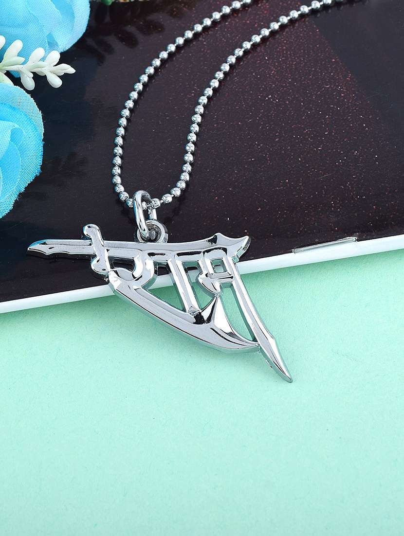 men sacred idol pendant with chain